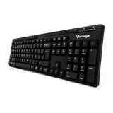 Teclado Multimedia Vorago Kb-202 Usb 2.0 Español 115 Teclas