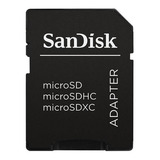 Adaptador Sd Sandisk Microsd Para Sdhc Sdxc Notebook Dslr