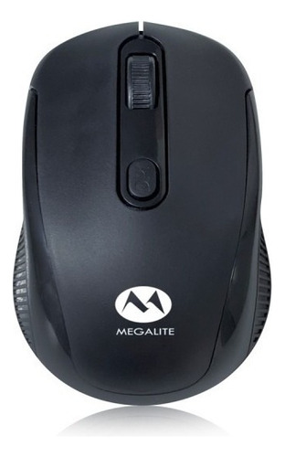 Mouse Inalambrico Usb Cmi889 Megalite Con Scroll Color Negro