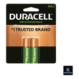 Pila Recargable Aa2 2500 Mah Duracell / K