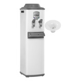 Bebedouro Refrigerado Compressor C/furador Coluna Branco 