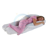 Almohada Embarazo/lactancia/descanso Relleno Microgel 2pz