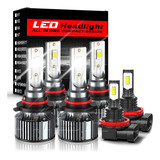 Kit Faros Luz Led 9005 H8 30000lm Para Honda Haz Alta/baja