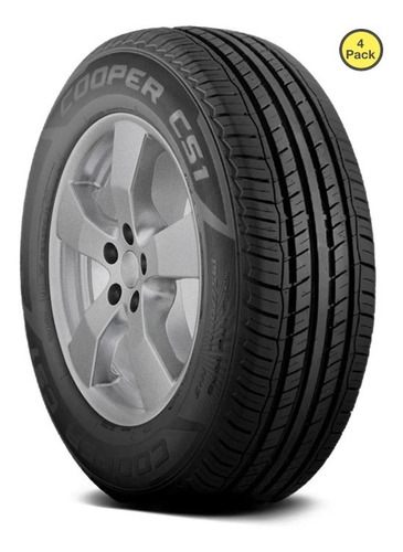 Paquete De 4 Llantas Cooper Cs1 205/55r16 91t Sl Bsw 550/a/b