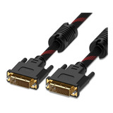Cable Dvi D 24+1 Dual Link Macho Macho Con Filtros 2 Metros