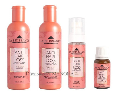 La Puissance Anti Caída Hair Loss Kit Completo - Crecimiento