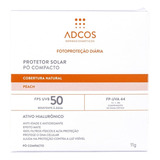 Protetor Solar Adcos Pó Compacto Com Acido Hyalurônico Ivory