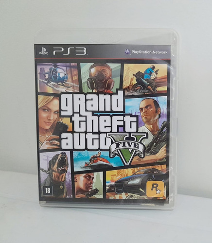 Gta 5 Grand Theft Auto V Em Mídia Física P Ps3