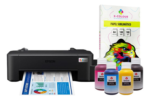 Impressora Sublimática Epson L121 + Kit De Tinta Genesis 