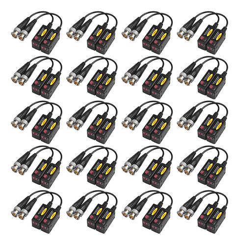 Transceptor De Video Balun Hd Pasivo, 20 Pares De Conec...