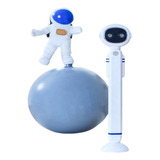 Tallímetro Digital Premium Astronauta 34cms Bluetooth Temp.