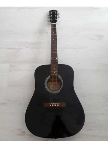 Super! Guitarra Acustica Fender Fa-100 C/ Funda Permuto
