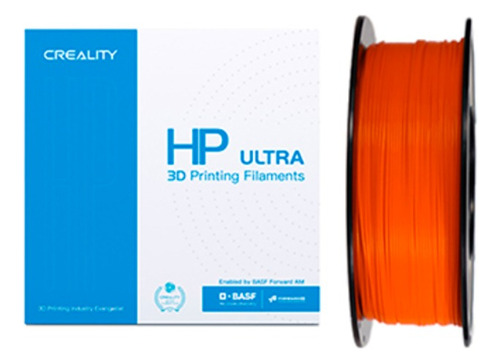 Filamento Pla Hp 1.75mm Naranja Para Impresora 3d Creality