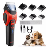 Maquina De Peluquería Canina Kit Mascotas Inalámbrica Vgr208