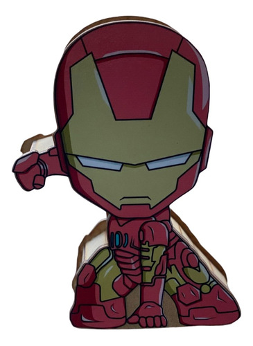 Caja Decorativa En Forma De Iron Man Para Regalo 18x11x6 Cm 