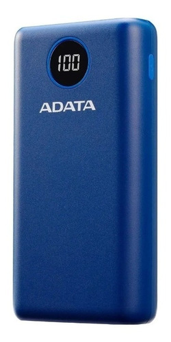 Power Bank 20000mah P20000q Bateria Portatil Tipo C Adata 