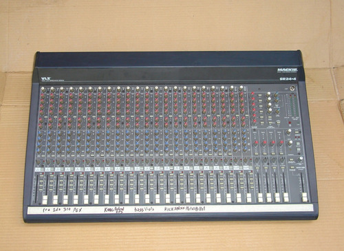 Mixer Consola Mackie 24 Canales ( Usa ) N0 Peavey Allen Rcf