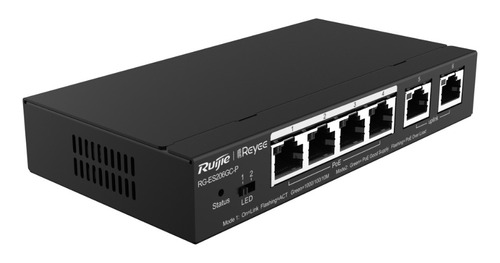 Switch Administrable 6 Ptos Giga (4 Poe/poe+y 2 Uplink) 54w 