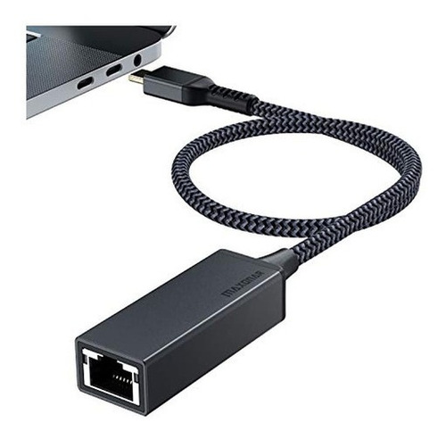 Daptador Usb C A Ethernet Maxonar (cable Largo) Rj45