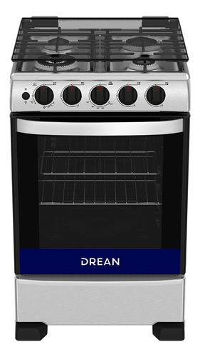 Cocina Multigas Drean Cd5507ai Acero Inoxidable De 55 Cm