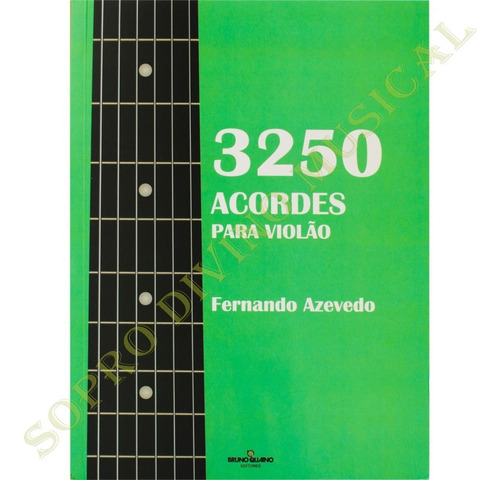 Método 3250 Acordes Para Violão Fernando Azevedo