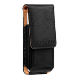 Funda Celular Cinto Tipo Piel Vertical 4.5/5/5.5/6 Clip