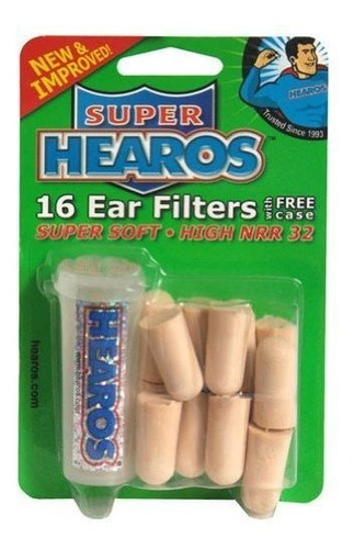 Hearos Ultimate Suavidad Series Ear Plugs, 5210, 1, 1