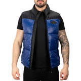 Colete Replay Masculino Nylon Gola Redonda Inverno