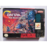 Contra Iii The Alien Wars Snes Super Nintendo 