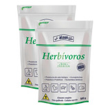 Kit 2 Un - Alcon Club Health Herbívoros Super Premium 500g 