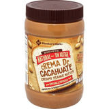 Crema De Cacahuate Untable 1.13 Kg Natural 90% De Cacahuates
