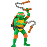 Tortugas Ninja - Miguel Angel El Animador 12 Cm  Articulado 