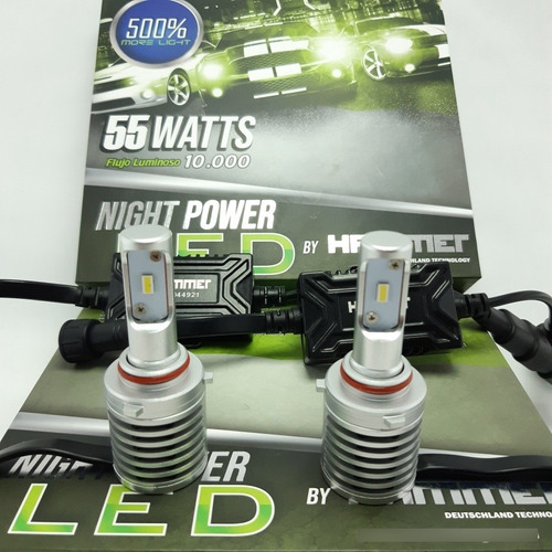 Luces Led H1 H3 H7 H11 9005 9006 Hammer 55w Night Power 6.5k Foto 3