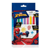 Crayones Spiderman Para La Ducha Baño X 6 Multiscope Spm300