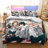 Conjunto De Cama Com Capa De Edredom My Hero 3d Anime