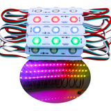 20pçs Modulo Led Digital Rgb 2811 Lente 12v Sequencial Vu