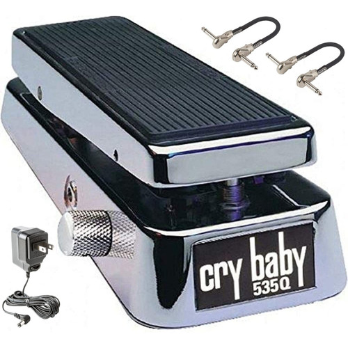 Dunlop 535q-c Cry Baby Multi-wah Pedal, Cromado, Incluye Fue