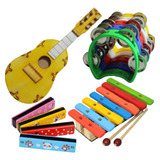 Kit De Instrumentos Musicais Infantis Montessorianos 