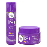 Shampoo + Máscara Salon Line Meu Liso Matizador