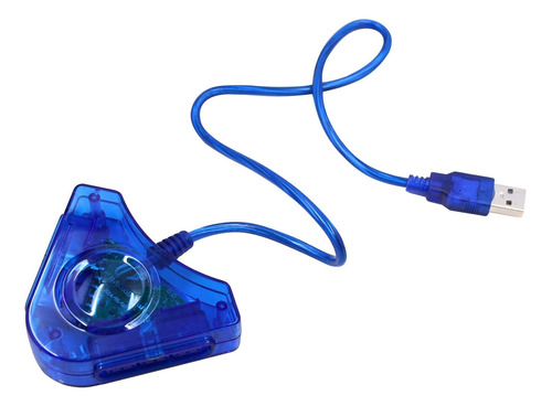 Cable Convertidor Usb Dual Para Control De Psx Ps1 Ps2 A Pc