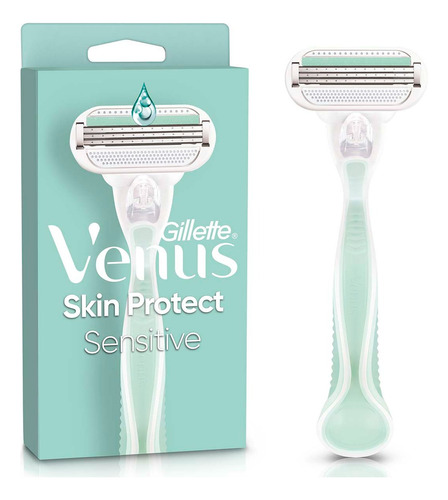 Maquina De Afeitar Venus Skin Protect Sensitive De 3 Hojas