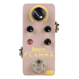 Pedal De Reforço Flamma Fc18 Mini Para Guitarra Rosa