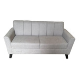 Sillon Sofa 2 Cuerpos Living Moderno Tela Confort Comodidad