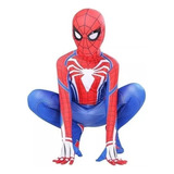 Fantasia De Homem-aranha Spiderman Ps4 Para Crianças