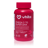 Ômega 3 Super Dha Tg 1000mg 60 Cápsulas Cérebro Vhita