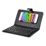 Portátil Bluetooth Mini Teclado Caso Para iPhone Android