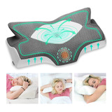 Elviros Almohada Cervical De Espuma Viscoelastica, Almohadas