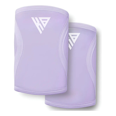 Rodilleras Neopreno Crossfit 7mm Compresion Gym Mujer Burzka Color Lavanda Talla S | Envío gratis