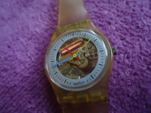 Swatch Swiss Mini Reloj Para Mujer Vintage Del Año 1986