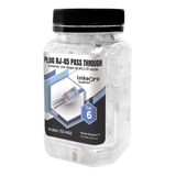 Linkedpro Tc6-pass Bote 100 Pzs Plug Rj45 Cat6 Sin Blindar